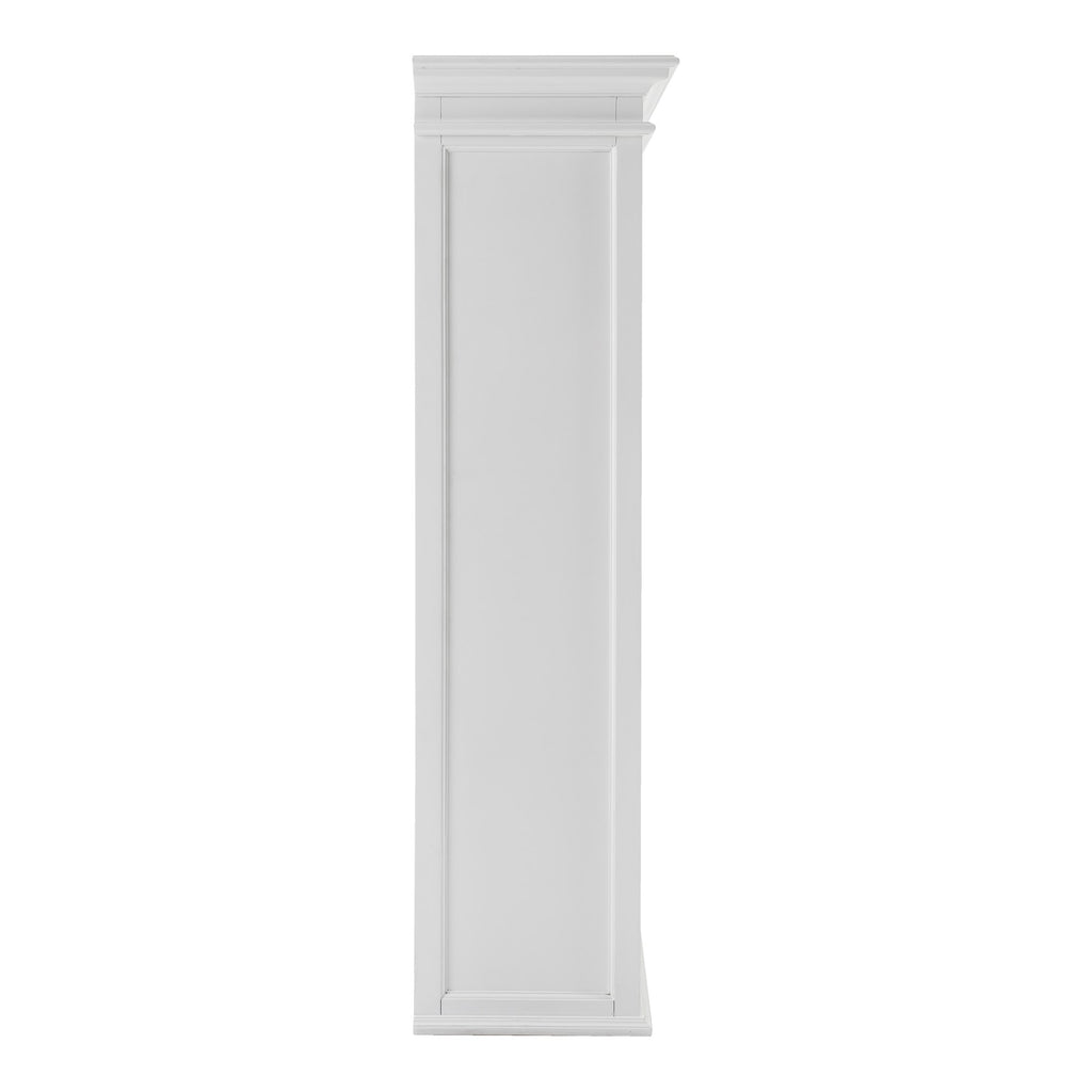 NovaSolo Halifax Double-Bay Hutch Unit, Classic White – view 8