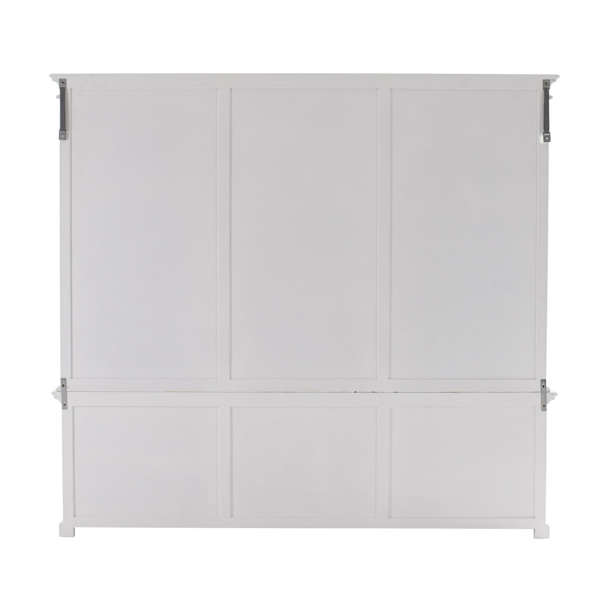 NovaSolo Halifax Triple-Bay Hutch Unit, Classic White – view 5