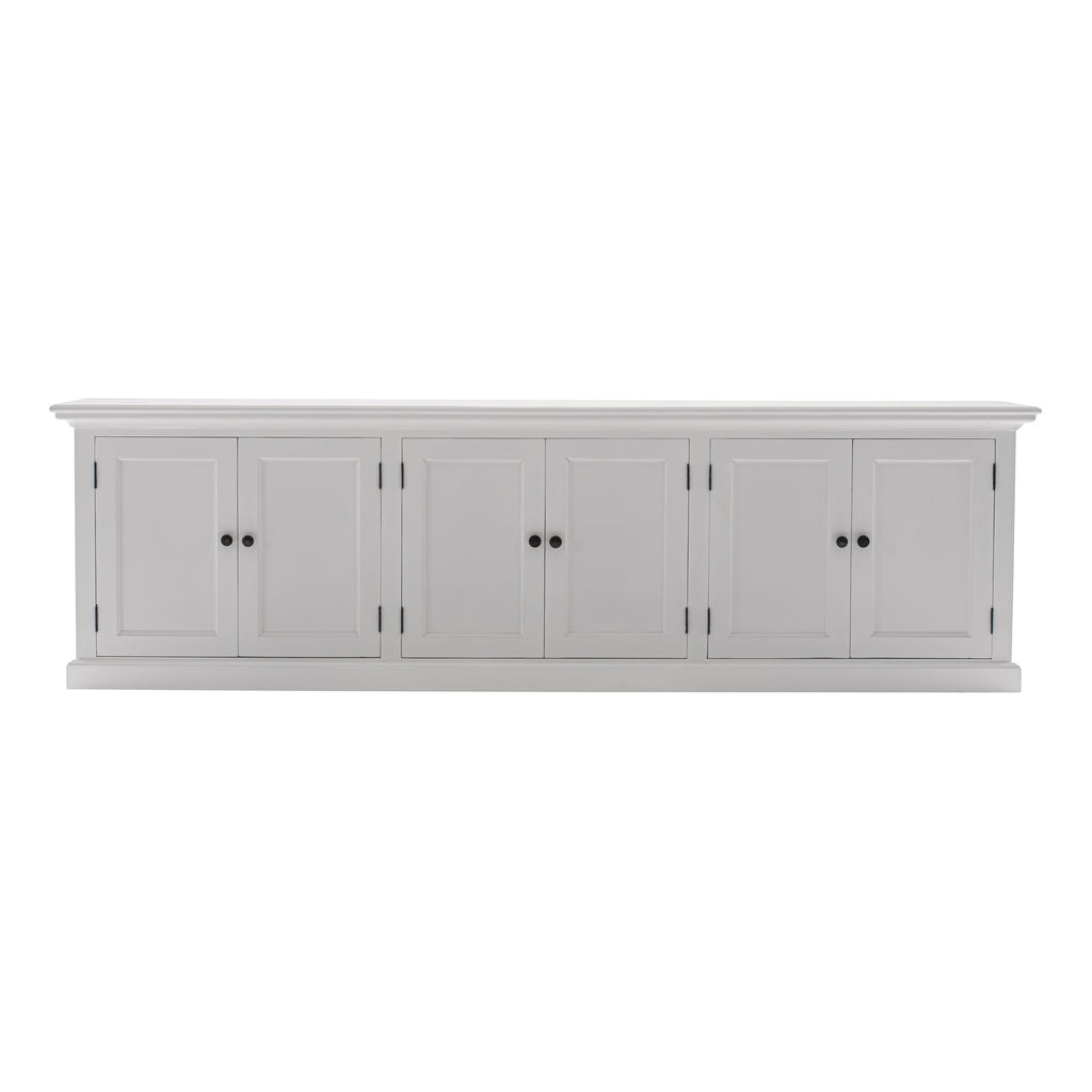 NovaSolo Halifax Triple-Bay Hutch Unit, Classic White – view 9