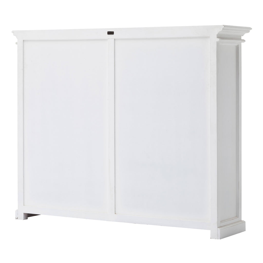 NovaSolo Halifax Pantry 8 Doors Display Cabinet, Classic White – view 5