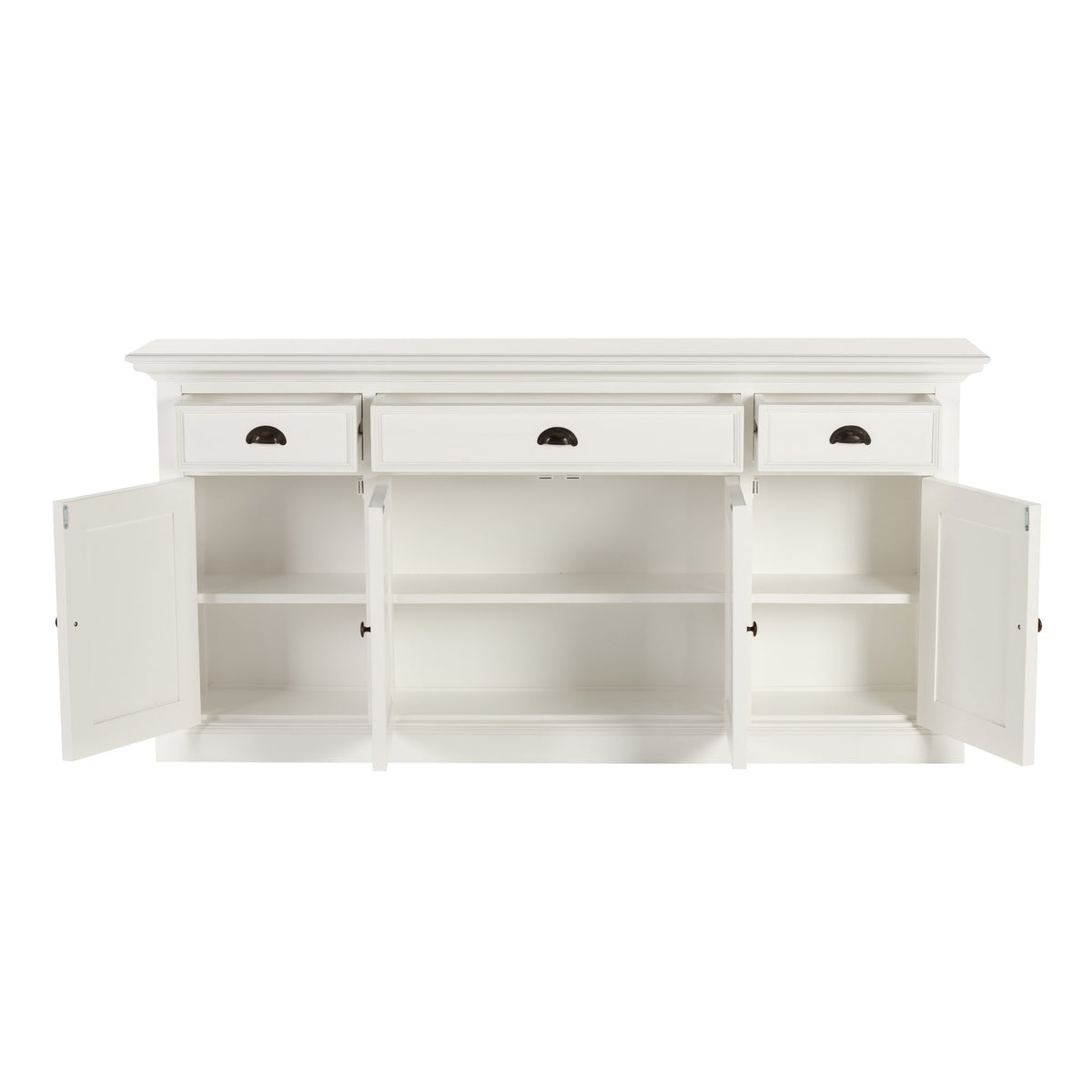 NovaSolo Halifax Buffet Console Table, Classic White – view 2