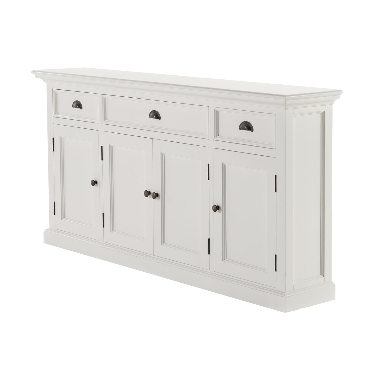 NovaSolo Halifax Buffet Console Table, Classic White – view 3