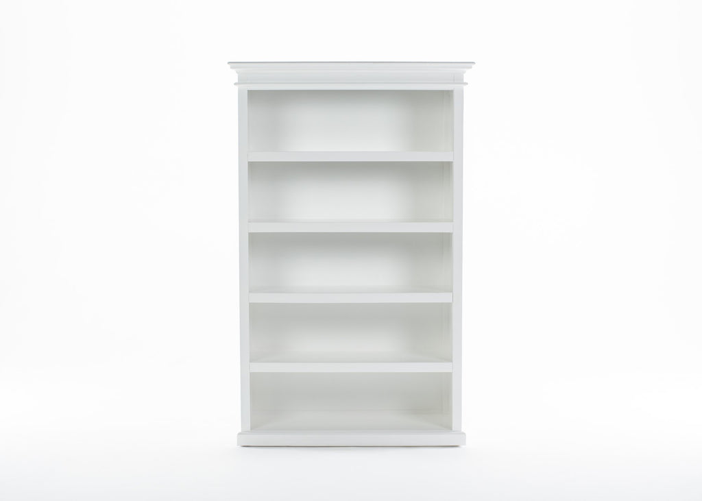 NovaSolo Halifax Bookcase with 5 Shelves, Classic White – view 10