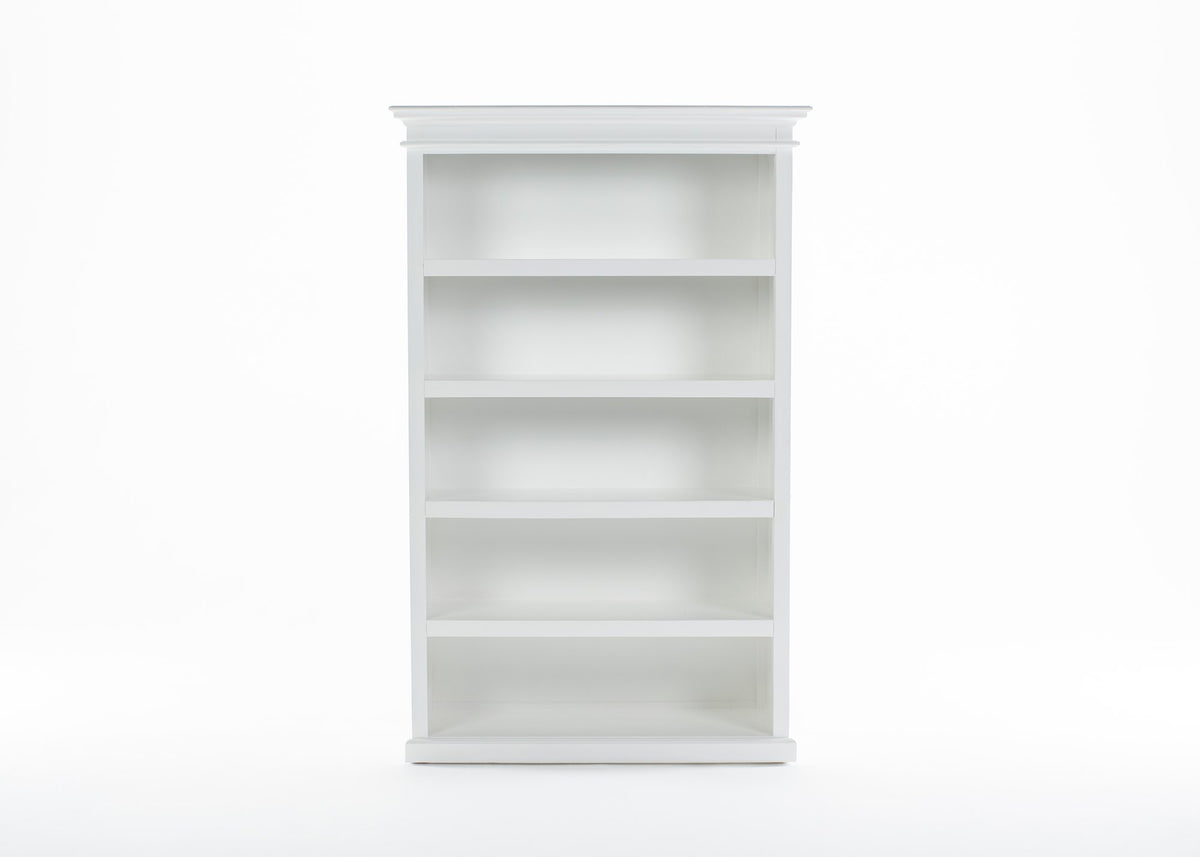 NovaSolo Halifax Bookcase with 5 Shelves, Classic White – view 10