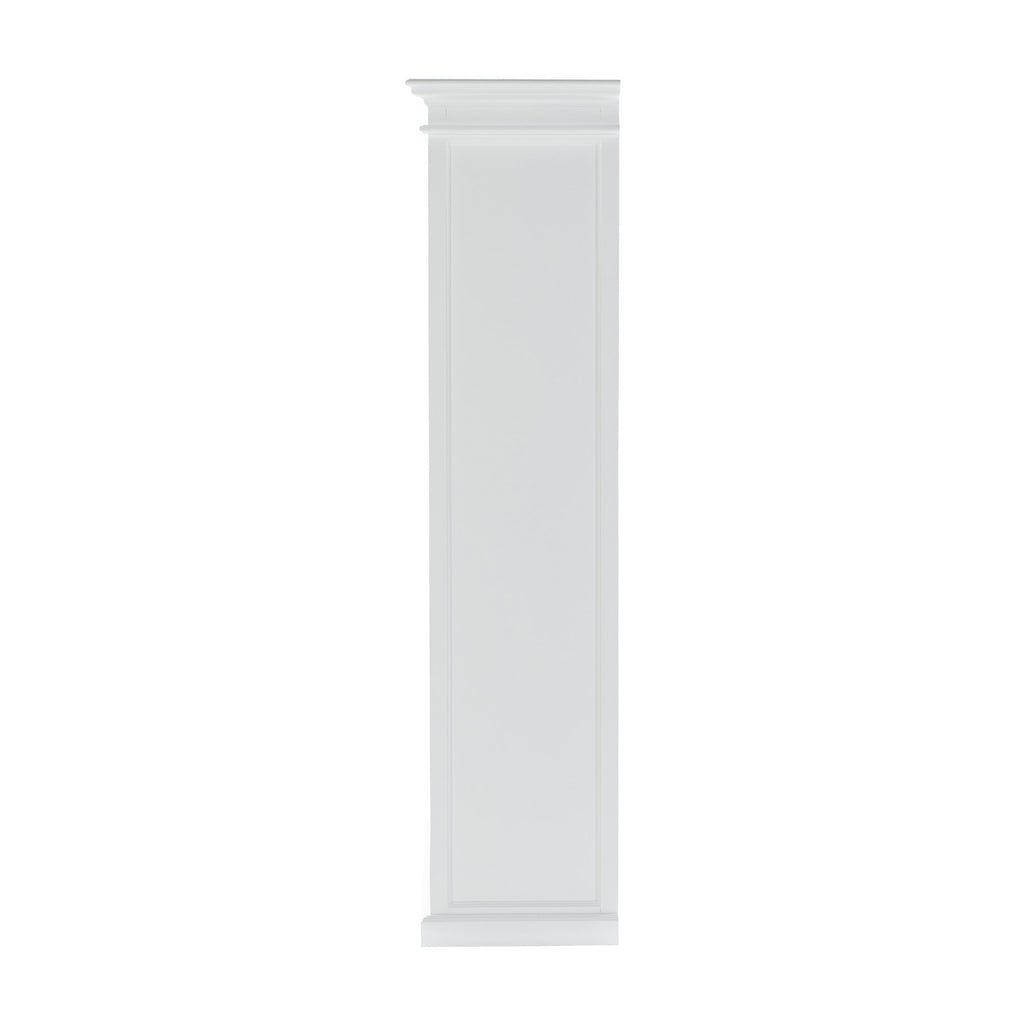 NovaSolo Halifax Bookcase with 5 Shelves, Classic White – view 3