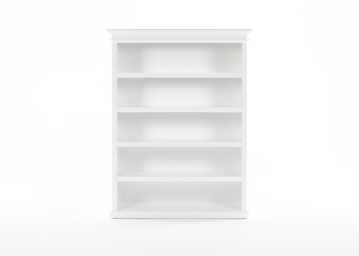 NovaSolo Halifax Bookcase with 5 Shelves, Classic White – view 10