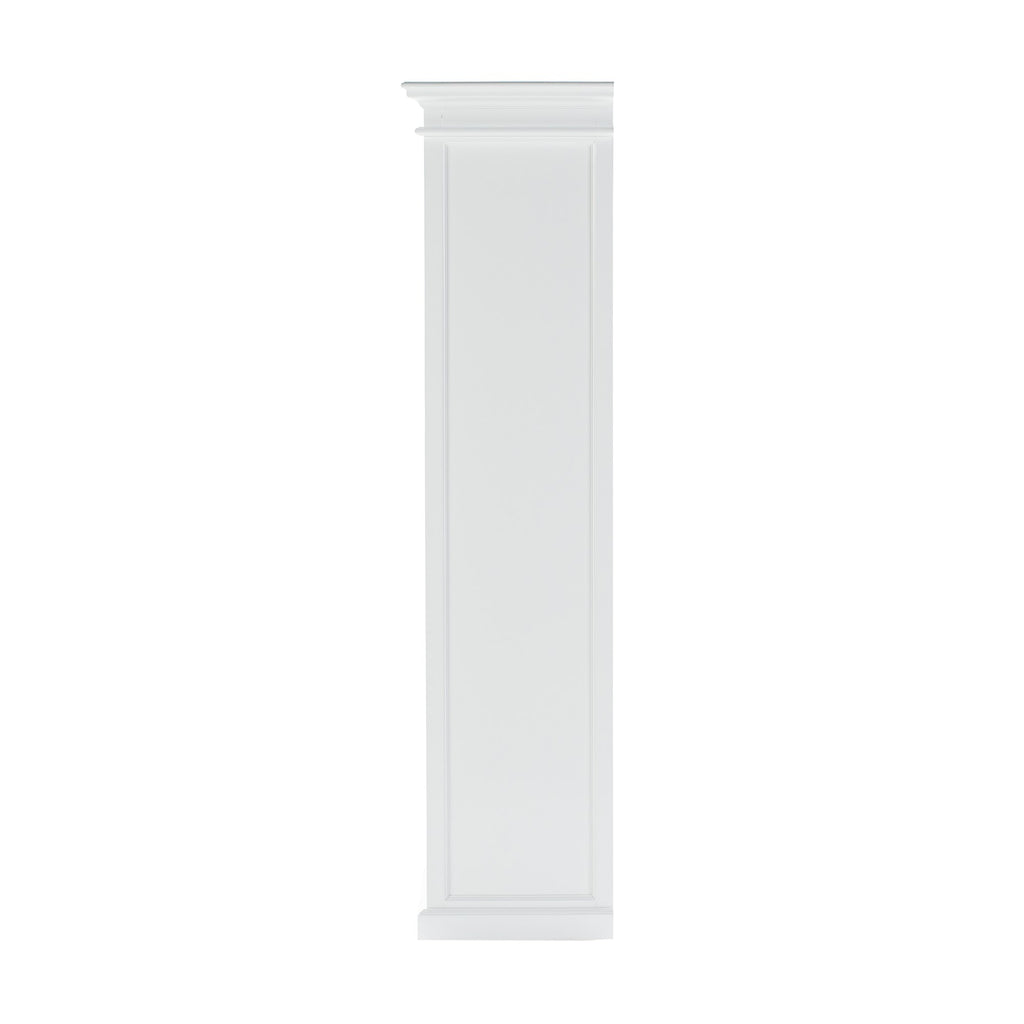 NovaSolo Halifax Bookcase with 5 Shelves, Classic White – view 3