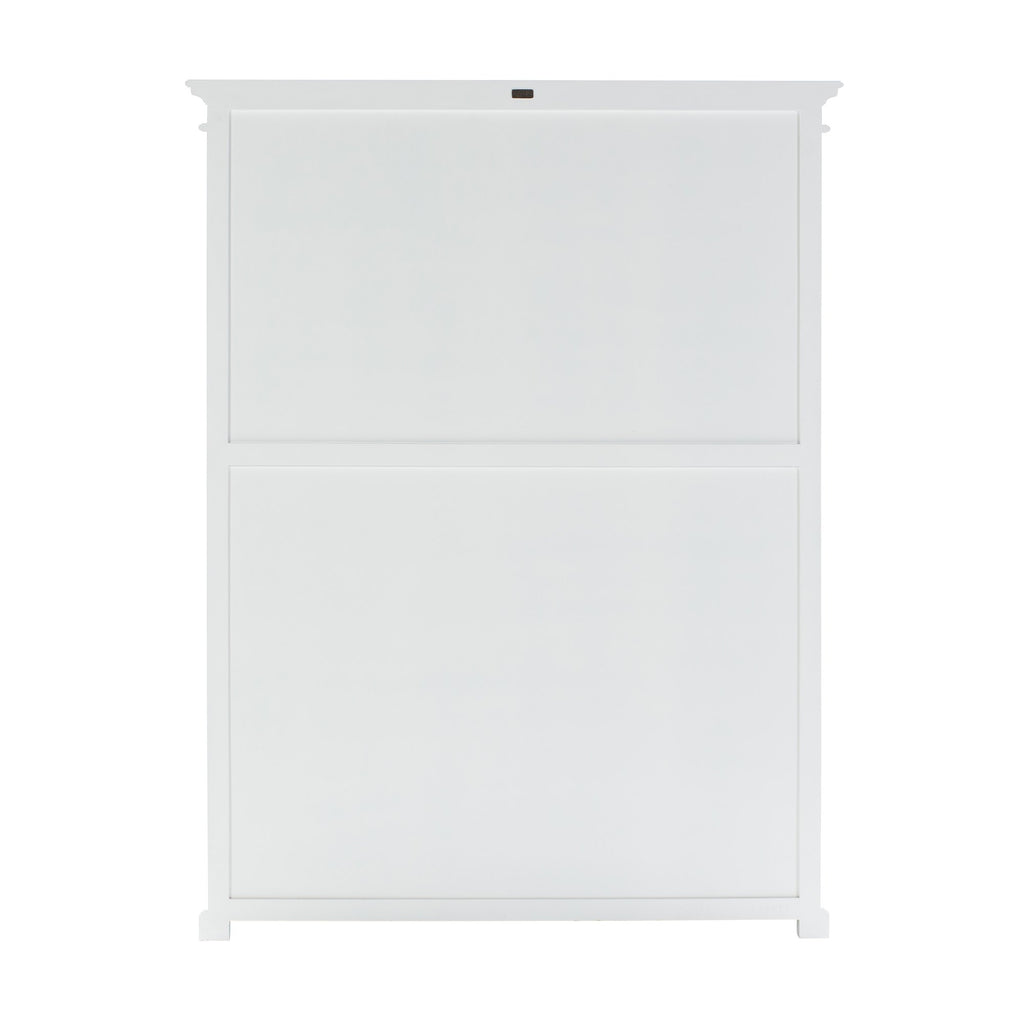 NovaSolo Halifax Bookcase with 5 Shelves, Classic White – view 5