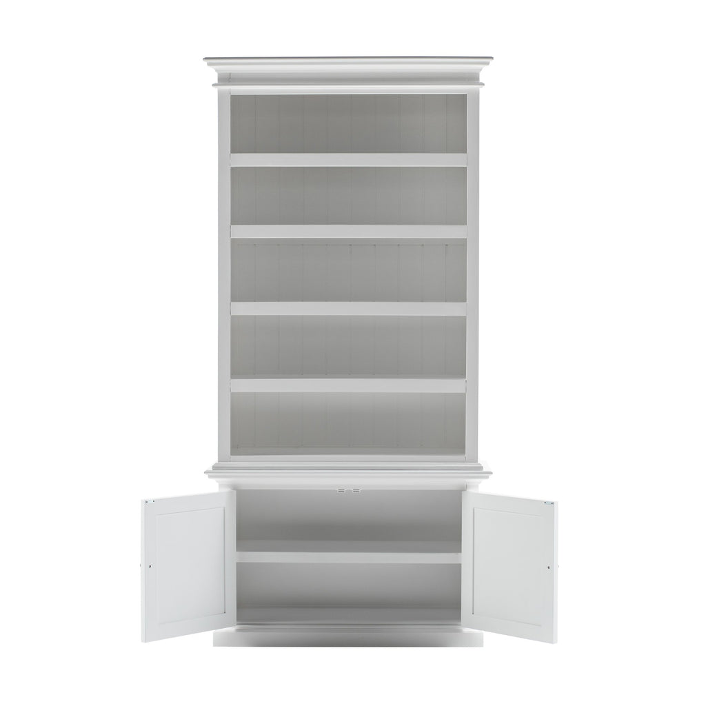NovaSolo Halifax Single-Bay Hutch, Classic White – view 2