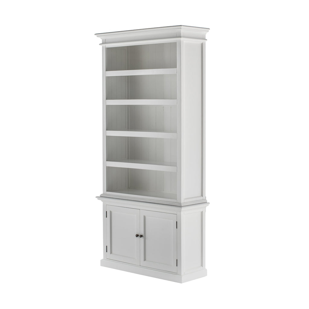 NovaSolo Halifax Single-Bay Hutch, Classic White – view 3