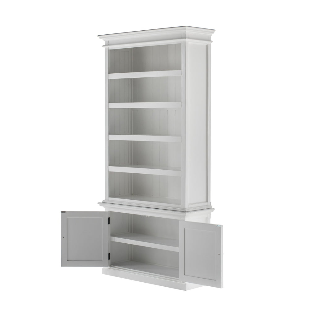 NovaSolo Halifax Single-Bay Hutch, Classic White – view 4