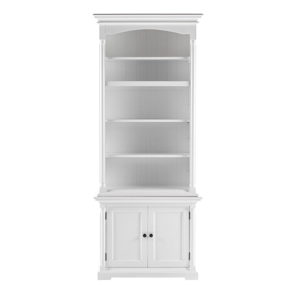 NovaSolo Provence Single-Bay Hutch Unit, Classic White