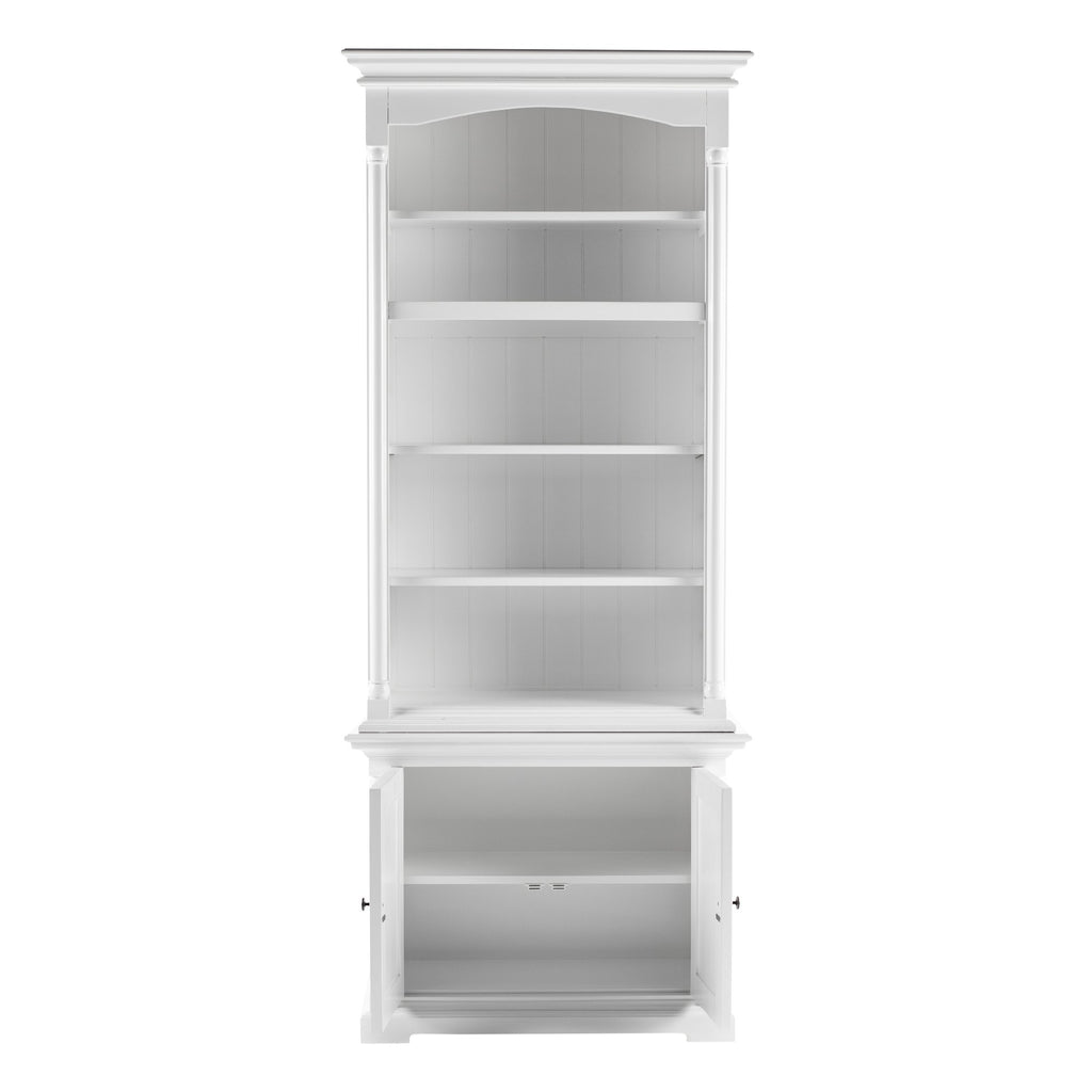 NovaSolo Provence Single-Bay Hutch Unit, Classic White – view 2