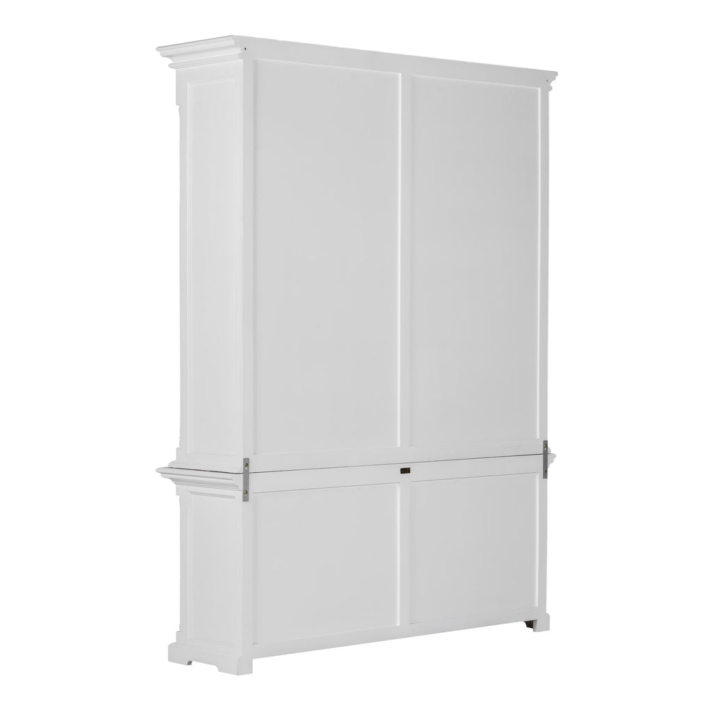 NovaSolo Provence Double-Bay Hutch Unit, Classic White – view 6