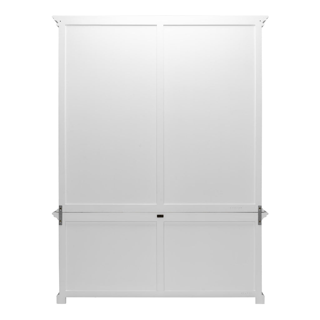NovaSolo Provence Double-Bay Hutch Unit, Classic White – view 7