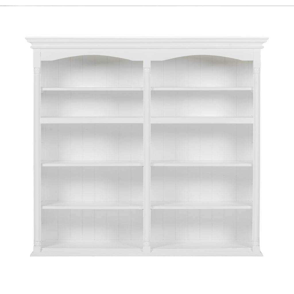 NovaSolo Provence Double-Bay Hutch Unit, Classic White – view 8
