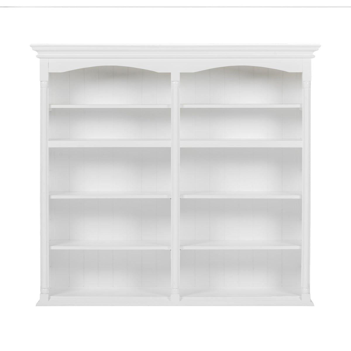 NovaSolo Provence Double-Bay Hutch Unit, Classic White – view 8