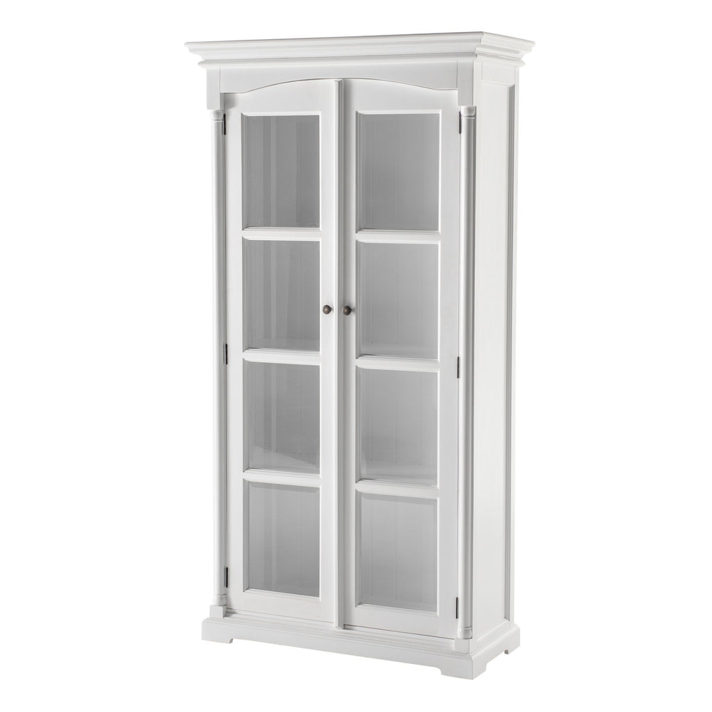NovaSolo Provence Double Vitrine Display Cabinet, Classic White – view 3