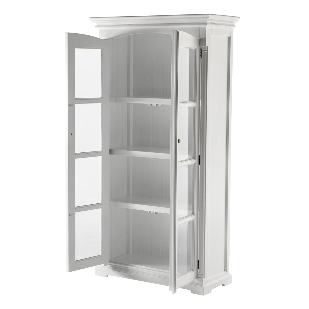 NovaSolo Provence Double Vitrine Display Cabinet, Classic White – view 4