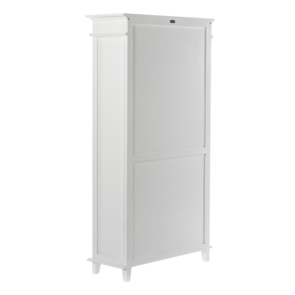 NovaSolo Skansen Bookcase with 3 Drawers, Classic White – view 6