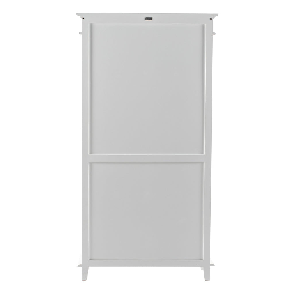 NovaSolo Skansen Bookcase with 3 Drawers, Classic White – view 7