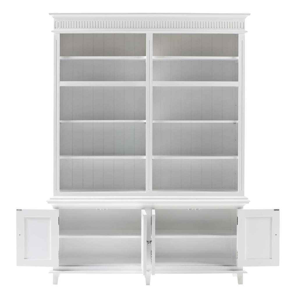 NovaSolo Skansen Double-Bay Hutch Unit, Classic White – view 2