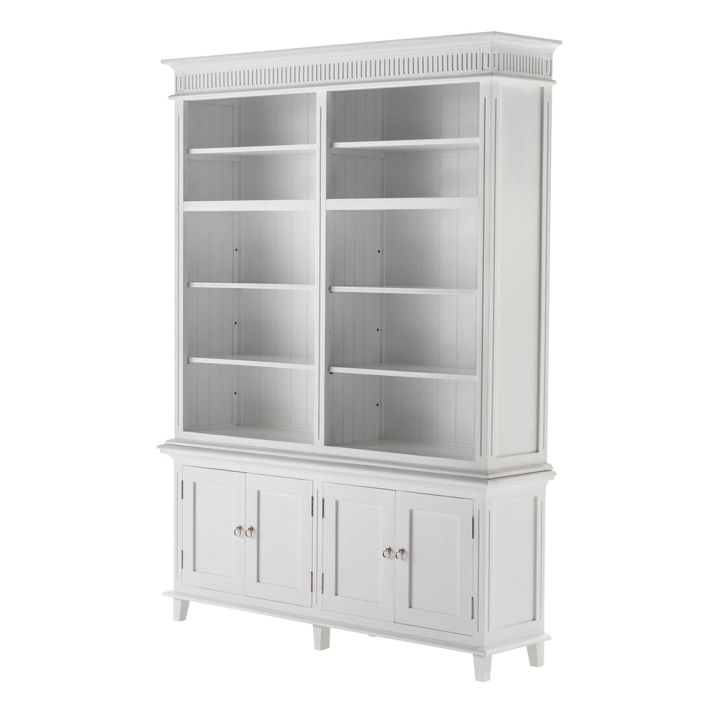 NovaSolo Skansen Double-Bay Hutch Unit, Classic White – view 3