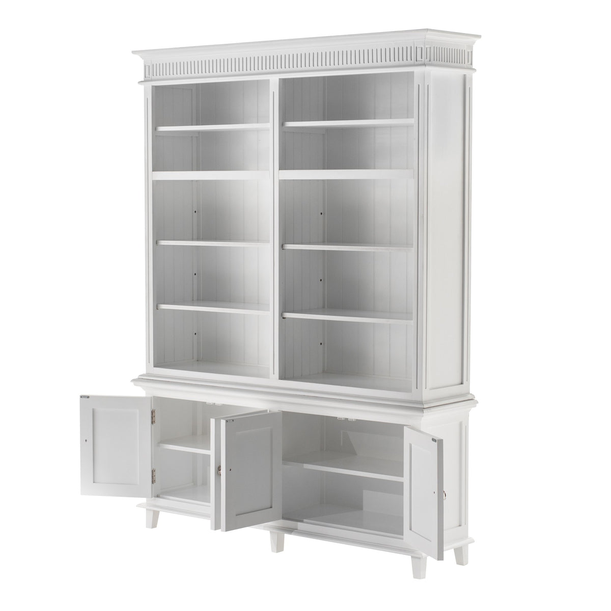NovaSolo Skansen Double-Bay Hutch Unit, Classic White – view 4