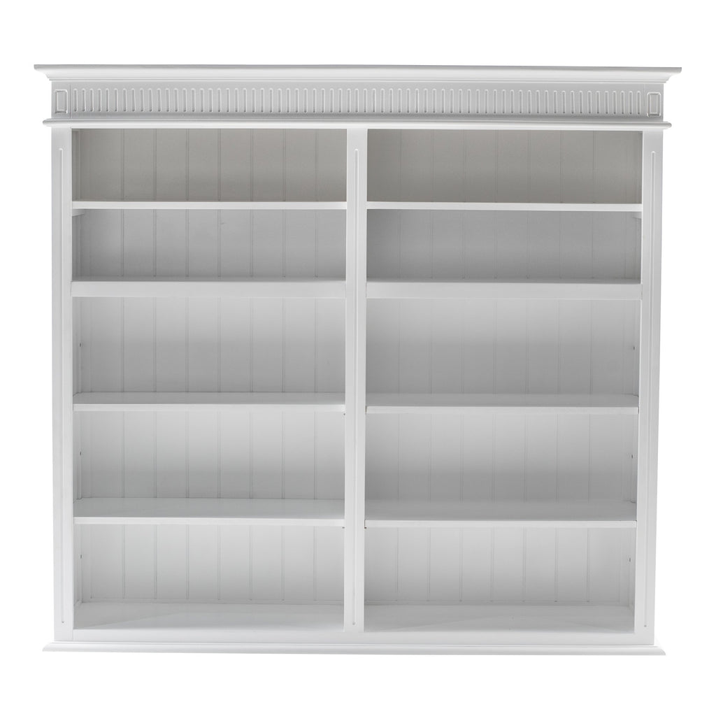 NovaSolo Skansen Double-Bay Hutch Unit, Classic White – view 8
