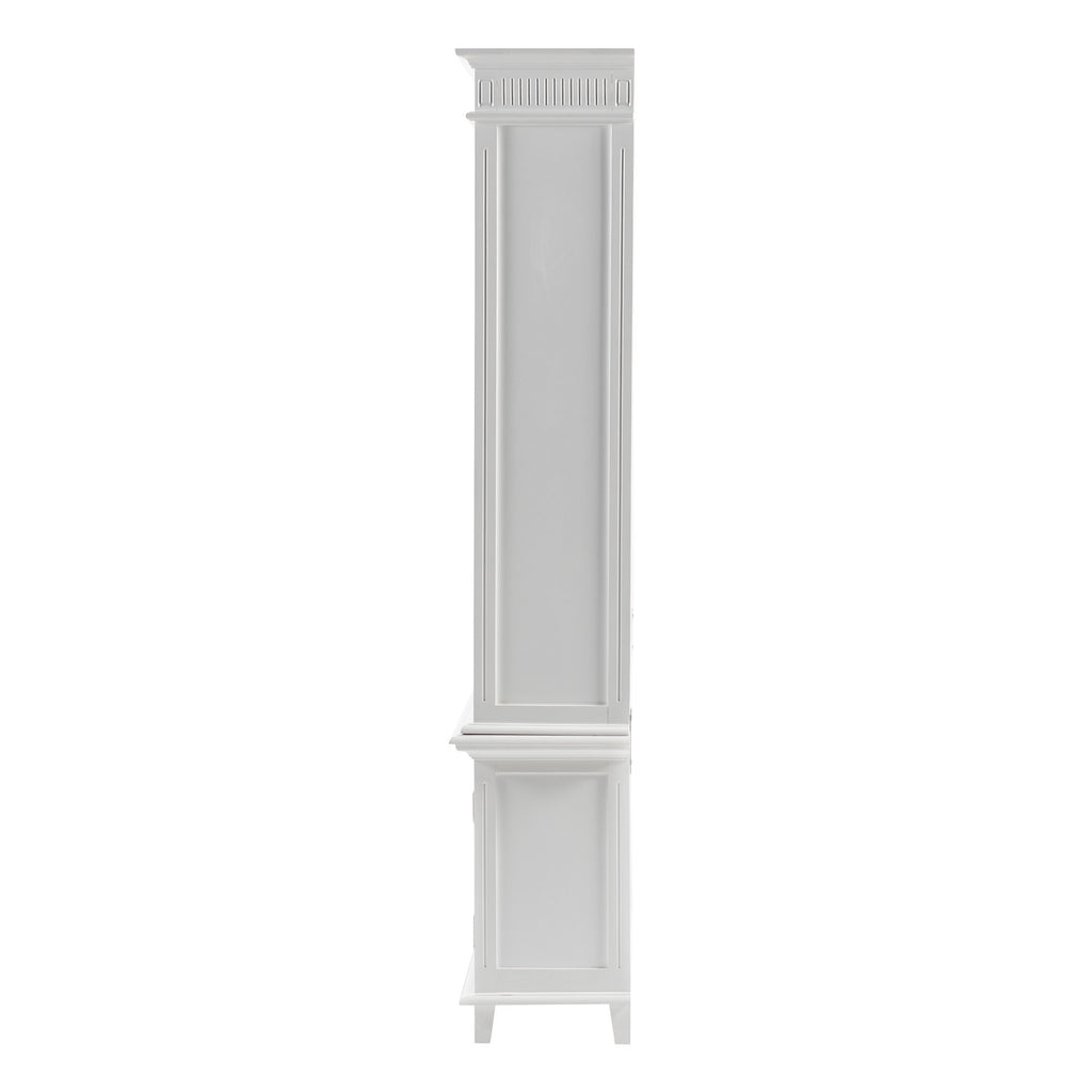 NovaSolo Skansen Triple-Bay Hutch Unit, Classic White – view 5