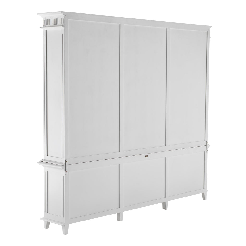 NovaSolo Skansen Triple-Bay Hutch Unit, Classic White – view 6