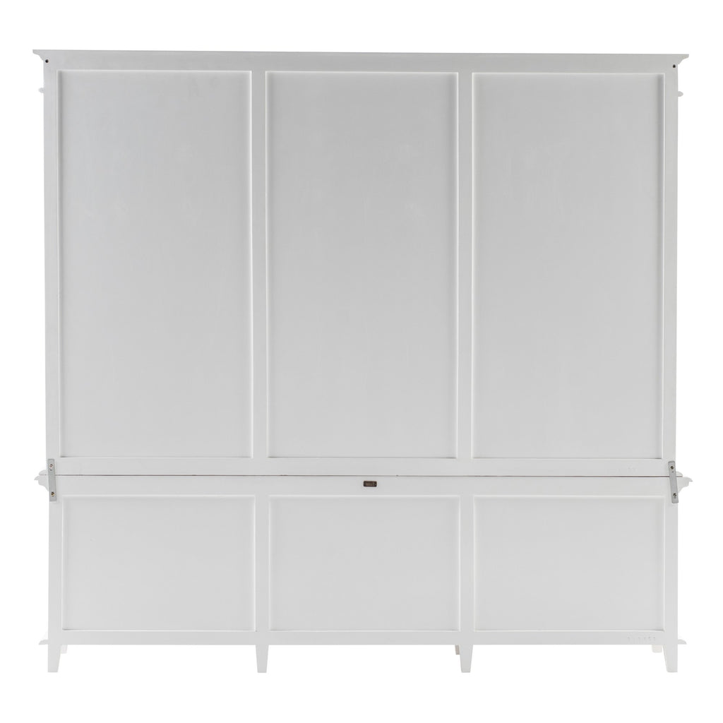 NovaSolo Skansen Triple-Bay Hutch Unit, Classic White – view 7