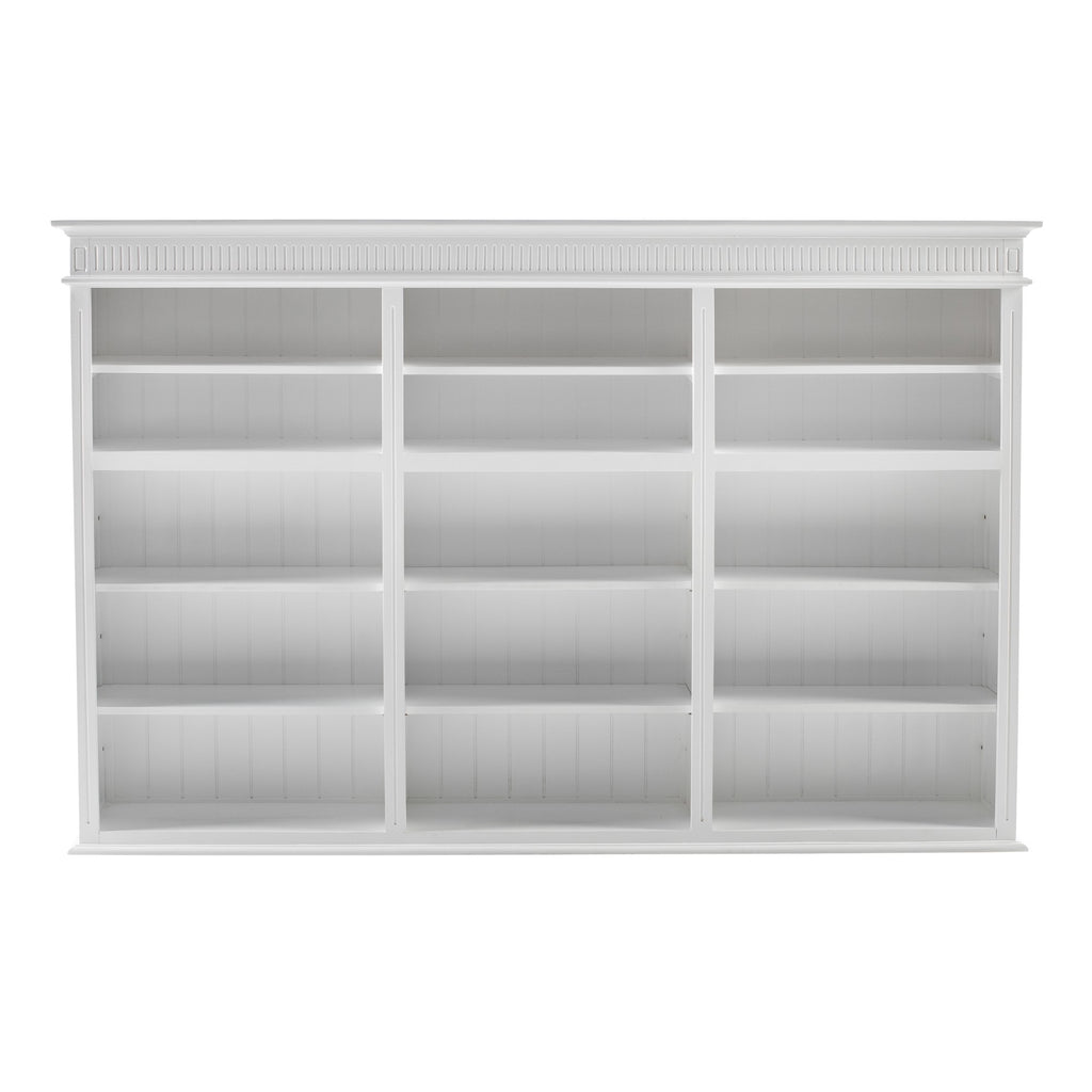 NovaSolo Skansen Triple-Bay Hutch Unit, Classic White – view 8