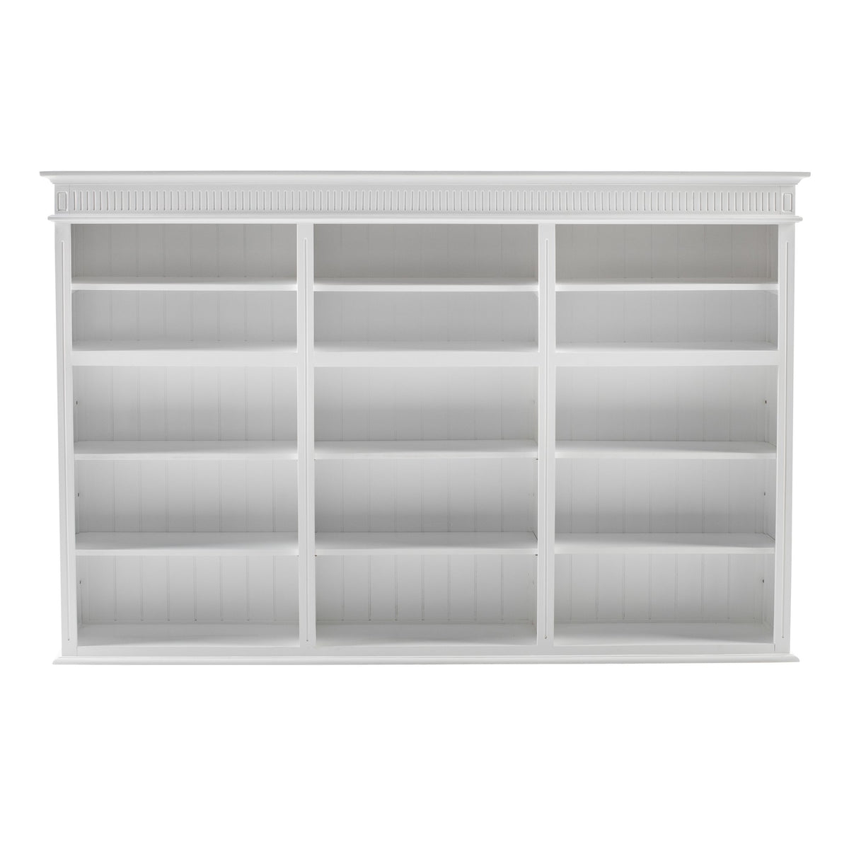 NovaSolo Skansen Triple-Bay Hutch Unit, Classic White – view 8