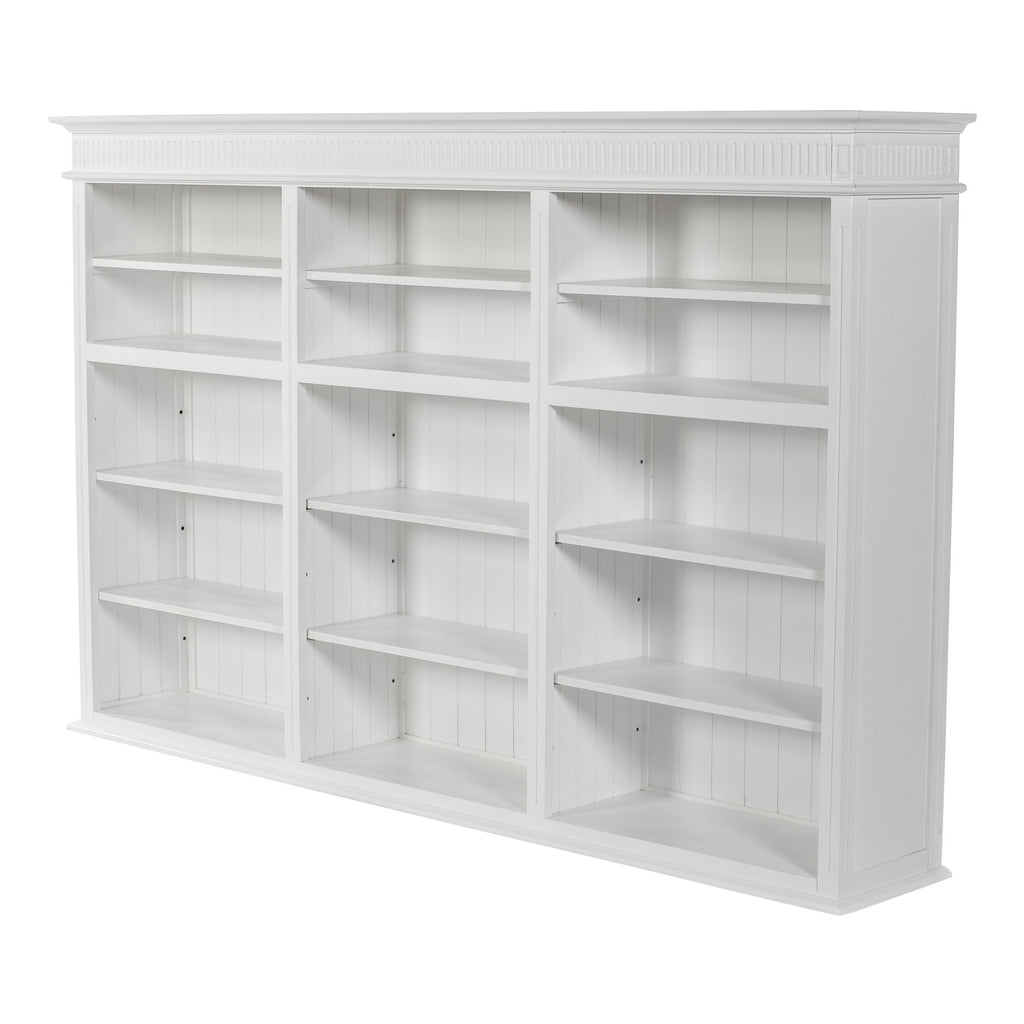 NovaSolo Skansen Triple-Bay Hutch Unit, Classic White – view 9