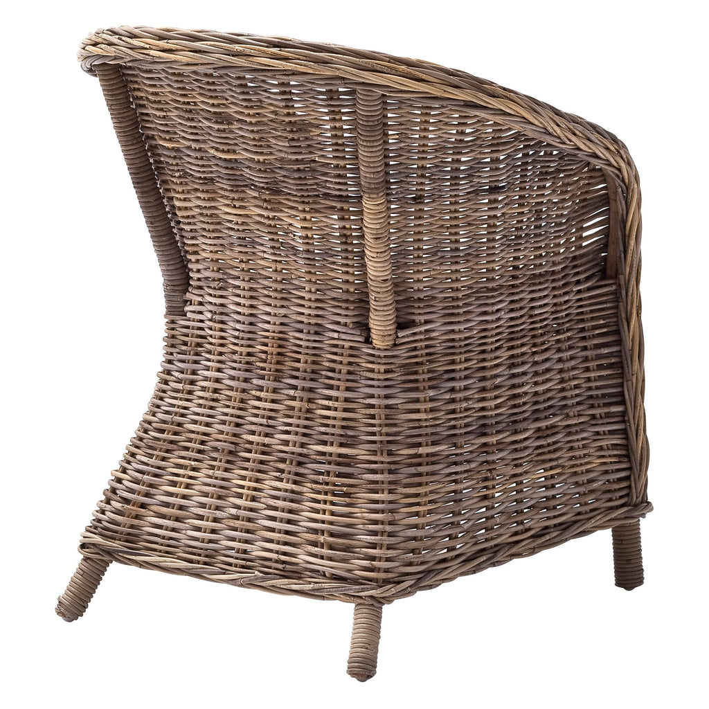 NovaSolo Wickerworks Bonsun Armchair (Set of 2) Dining Chair, Natural – view 4