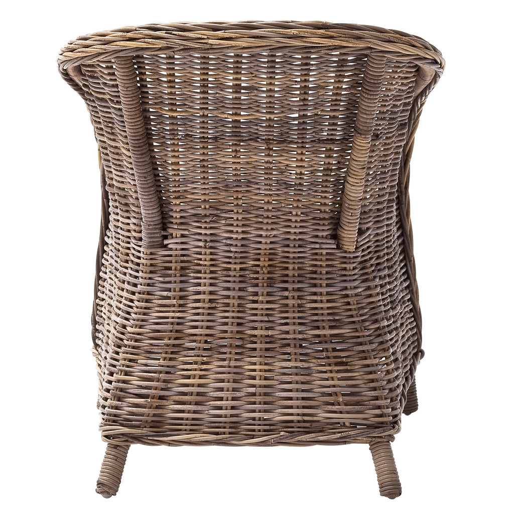 NovaSolo Wickerworks Bonsun Armchair (Set of 2) Dining Chair, Natural – view 5