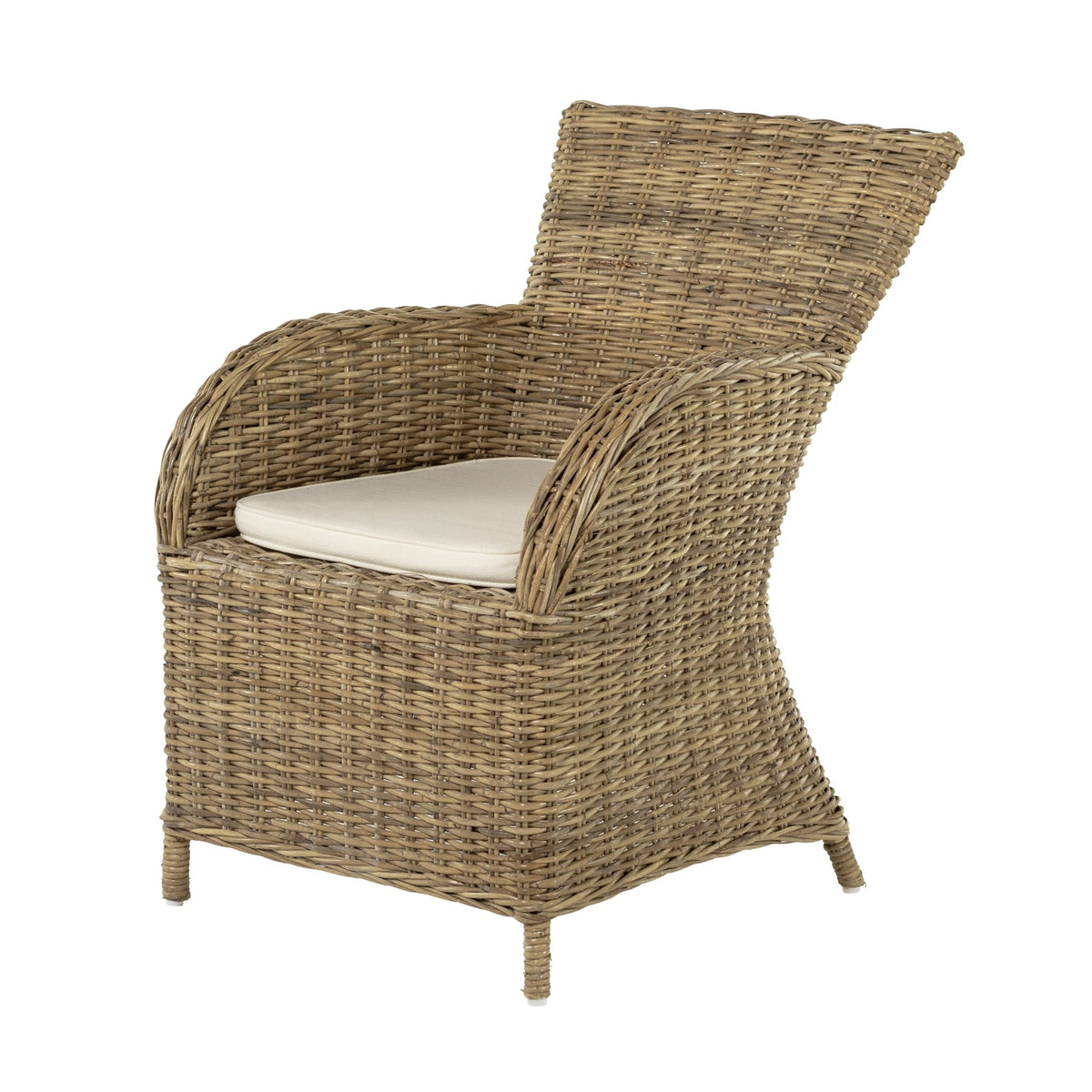 NovaSolo Wickerworks Rook Dining Chair (Set of 2), Natural – view 2