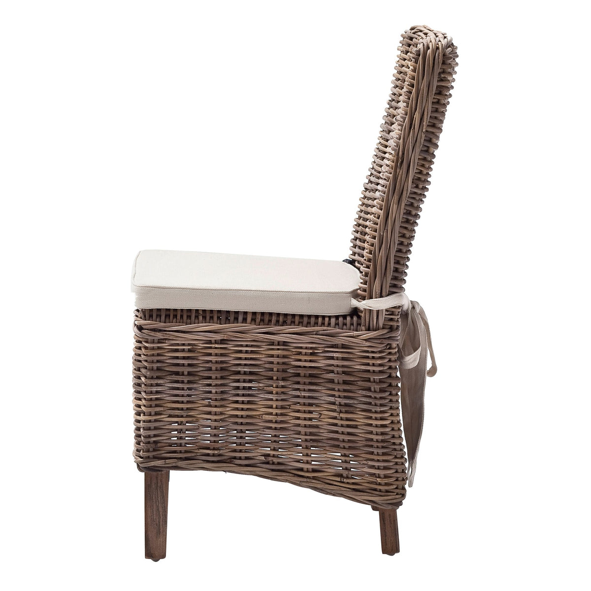 NovaSolo Wickerworks Morin Dining Chair (Set of 2), Natural – view 3
