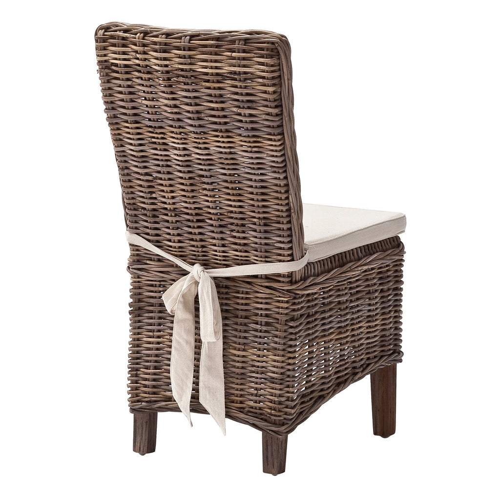 NovaSolo Wickerworks Morin Dining Chair (Set of 2), Natural – view 4