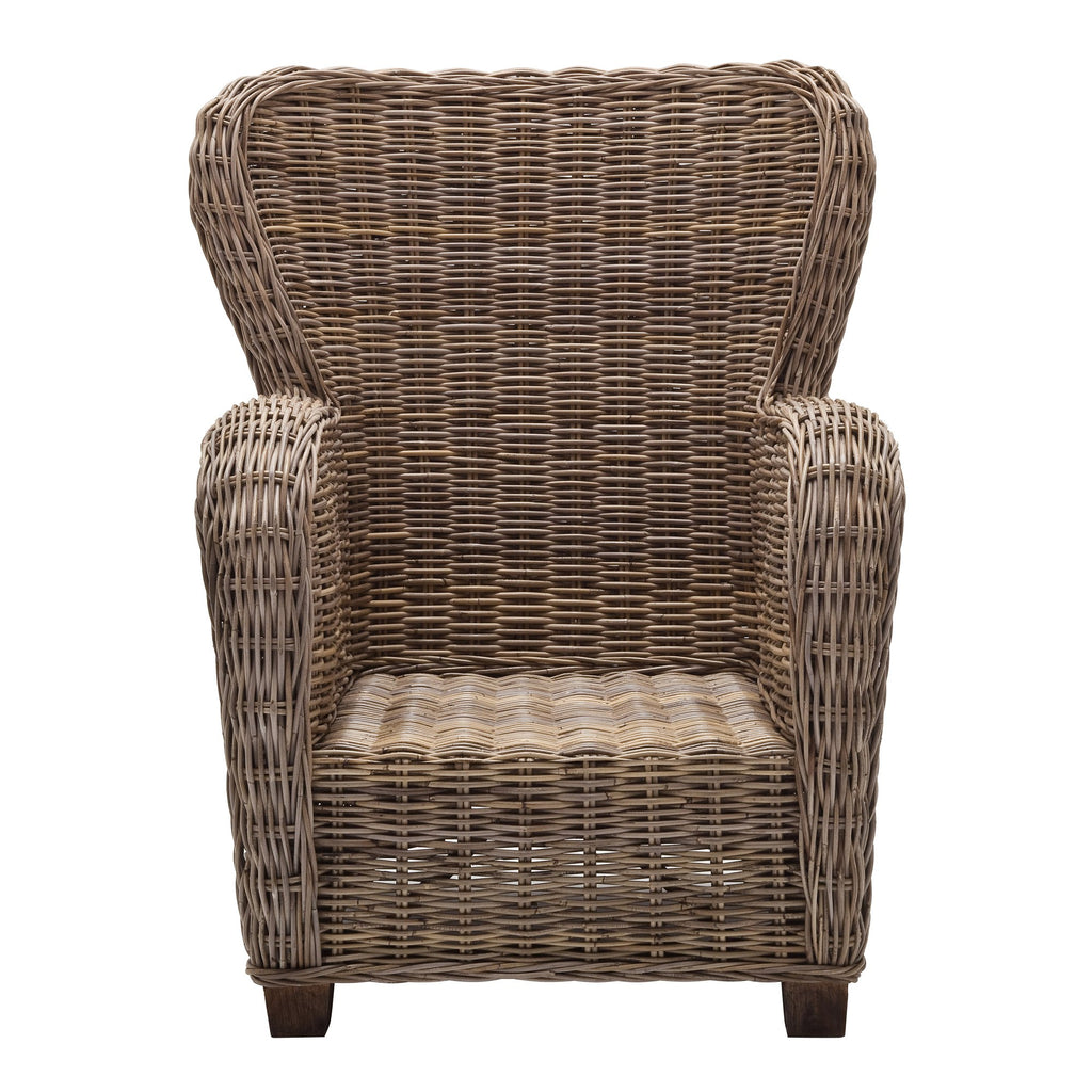 NovaSolo Wickerworks Queen Chair Dining Chair, Natural – view 2