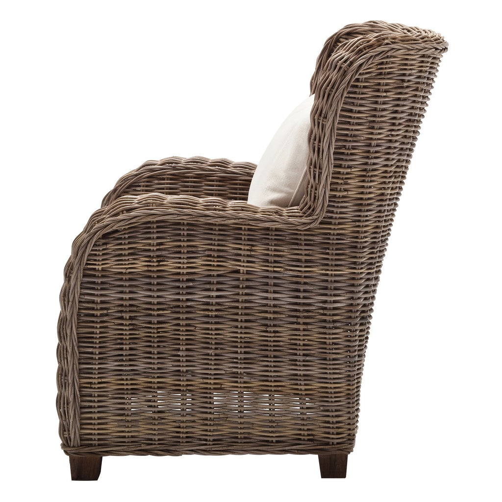 NovaSolo Wickerworks Queen Chair Dining Chair, Natural – view 5