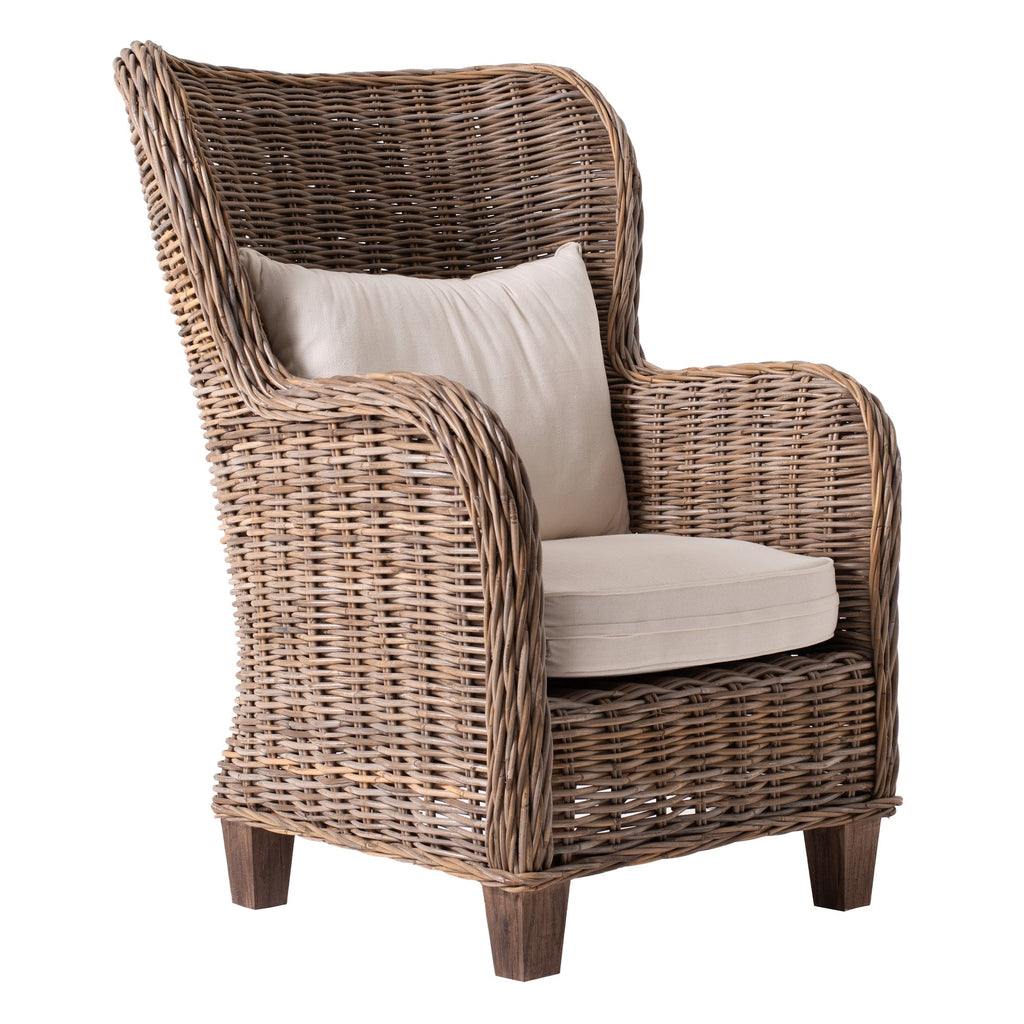 NovaSolo Wickerworks King Chair Dining Chair, Natural – view 2