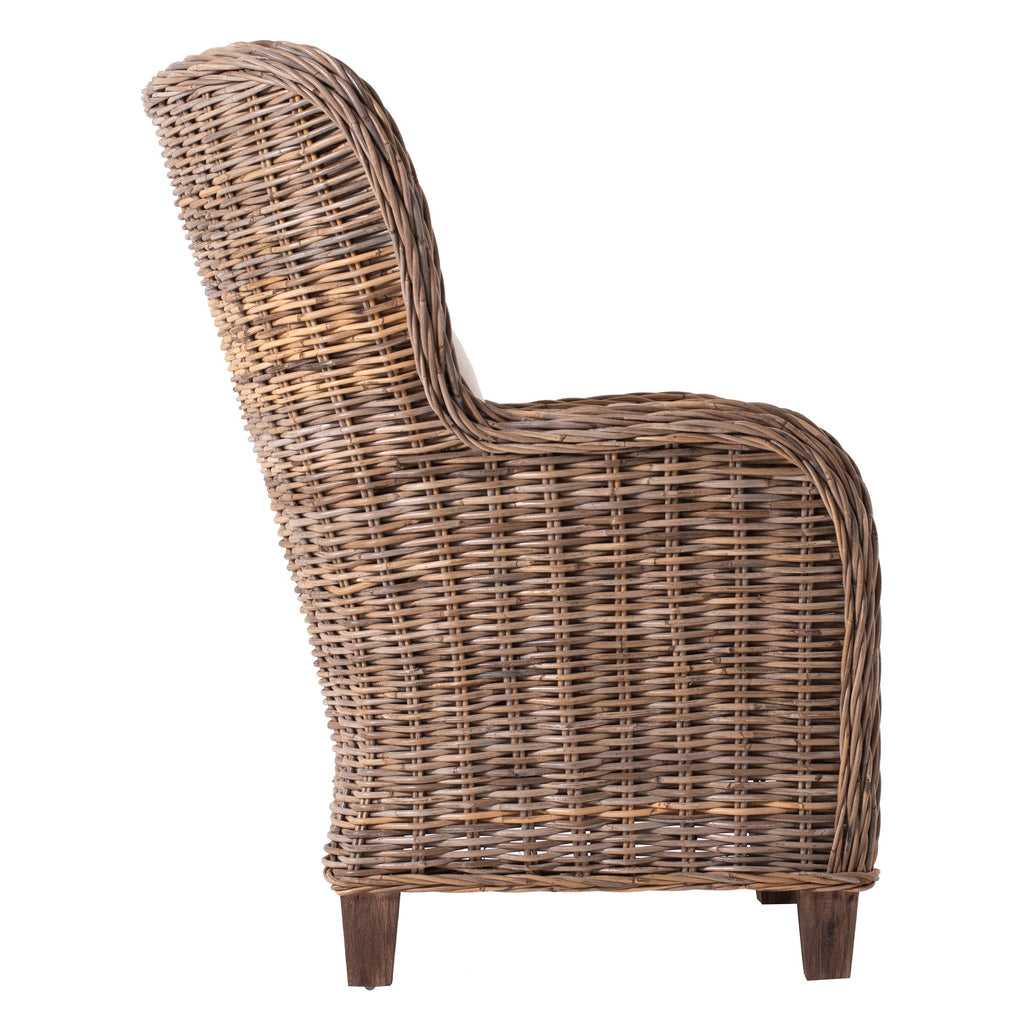 NovaSolo Wickerworks King Chair Dining Chair, Natural – view 3