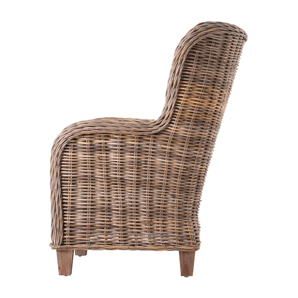 NovaSolo Wickerworks King Chair Dining Chair, Natural – view 5