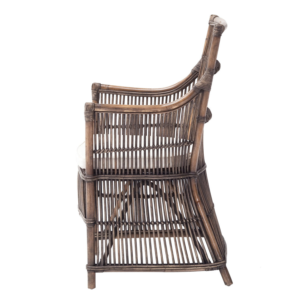 NovaSolo Wickerworks Duchess Chair (Set of 2) Dining Chair, Rustic – view 3