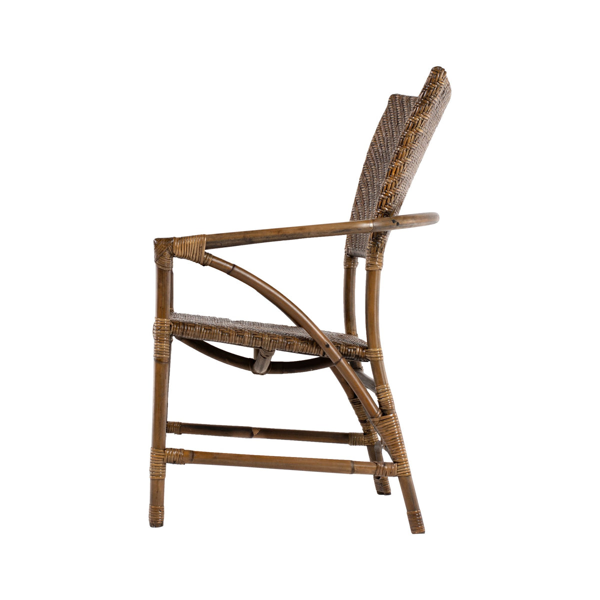NovaSolo Wickerworks Jester Chair (Set of 2) Dining Chair, Rustic – view 3