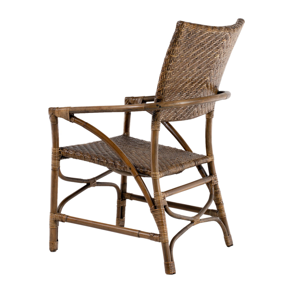 NovaSolo Wickerworks Jester Chair (Set of 2) Dining Chair, Rustic – view 4