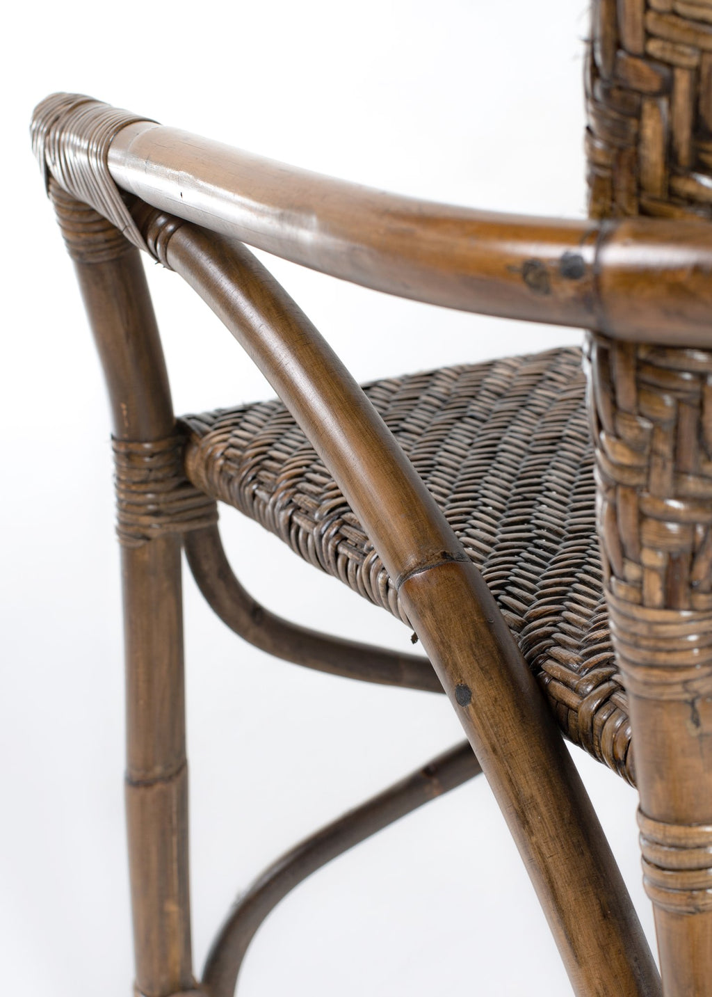 NovaSolo Wickerworks Countess Chair (Set of 2) Dining Chair, Rustic – view 10