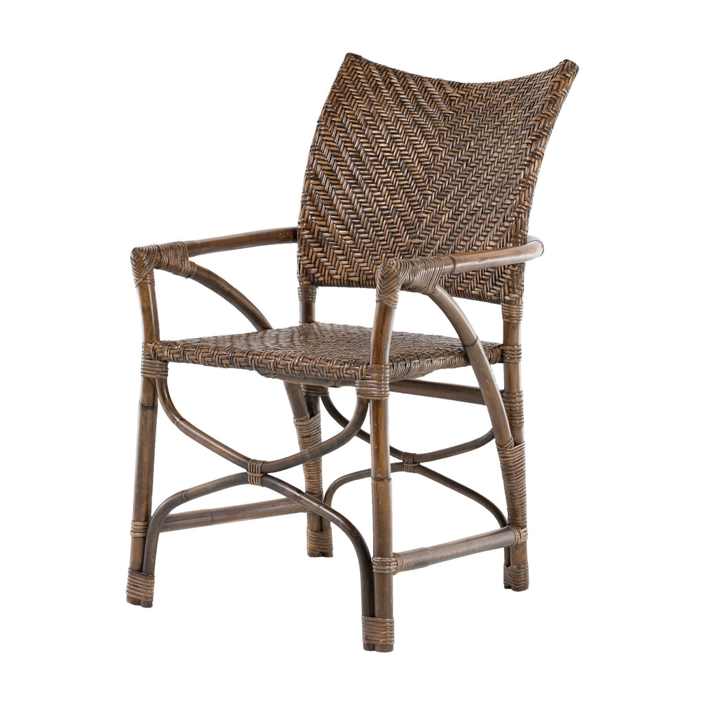 NovaSolo Wickerworks Countess Chair (Set of 2) Dining Chair, Rustic – view 2